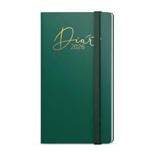 Týždenný diár 2026 Jakub Luxi vreckový - zelená