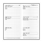 Týždenný diár 2026 Jakub Vivella vreckový - bordó