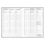 Týždenný diár 2026 Oskar Deny A5 - čierna