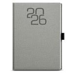 Týždenný diár 2026 Oskar Fabric A5 - šedá