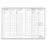 Týždenný diár 2026 Oskar Luxi A5 - bordó