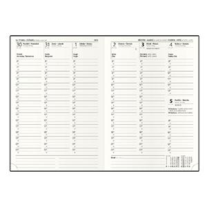 Týždenný diár 2026 Oskar Manager A5 - náhradná náplň