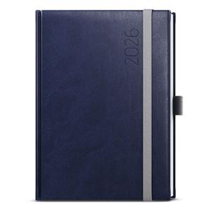 Týždenný diár 2026 Oskar Reno A5 - modrá