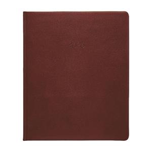 Týždenný diár 2026 prezident Carus - hnedá