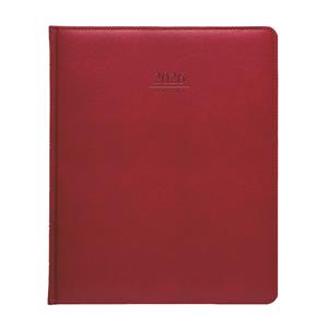 Týždenný diár 2026 prezident Gemma - červená