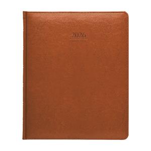 Týždenný diár 2026 prezident Kastor - hnedá