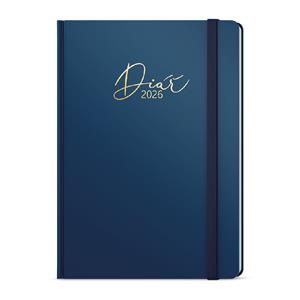 Týždenný diár 2026 Prokop Luxi B6 - modrá