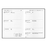 Týždenný diár 2026 Prokop Vivella extra B6 - tmavo zelená - Tropik