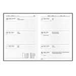 Týždenný diár 2026 Prokop Vivella s razbou B6 - okrová - Kvietky