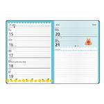 Týždenný diár 2026 Študent Lamino vreckový - Kapybara