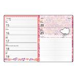 Týždenný diár 2026 Študent Lamino vreckový - Ružový