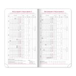 Týždenný diár 2026 vreckový Ajax - modrá