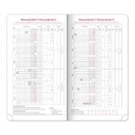 Týždenný diár 2026 vreckový Aprint - fialová