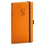 Týždenný diár 2026 vreckový Aprint Top - oranžová