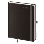Týždenný diár A5 2026 Double Black