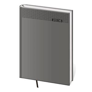 Týždenný diár A5 2026 Gommato - sivá