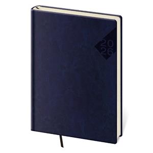 Týždenný diár A5 2026 Nebrasca - modrá