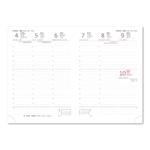 Týždenný diár A5 2026 Old Karachi - čierna