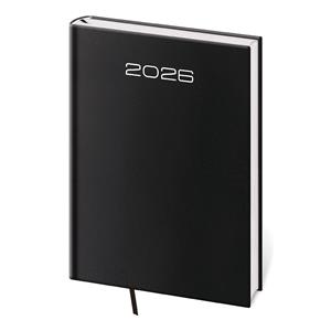 Týždenný diár A5 2026 Old Karachi - čierna