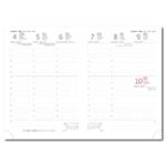 Týždenný diár A5 2026 Soft - zelená