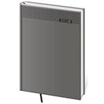 Týždenný diář B5 2026 Gommato - sivá