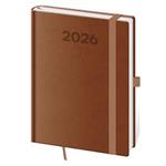 Týždenný diár B6 2026 Print Pop - mousse