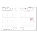 Týždenný diár B6 2026 Print Pop - ružová