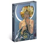 Týždenný magnetický diár 2026 B6 Alfons Mucha