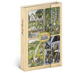 Týždenný magnetický diár 2026 B6 Josef Lada