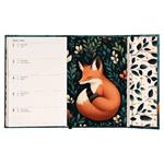 Týždenný magnetický diár 2026 B6 Líška