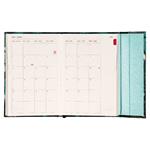 Týždenný magnetický diár 2026 B6 Monstera