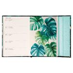 Týždenný magnetický diár 2026 B6 Monstera