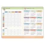 Týždenný vreckový diár 2025/2026 Študent - Smiley