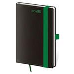 Týždenný vreckový diár 2026 Black Green