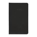 Týždenný vreckový diár 2026 Carus - čierna