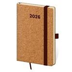 Týždenný vreckový diár 2026 Cork