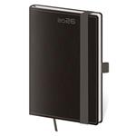 Týždenný vreckový diár 2026 Double Black