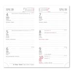 Týždenný vreckový diár 2026 Gommato - modrá