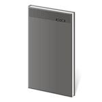 Týždenný vreckový diár 2026 Gommato - sivá