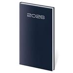 Týždenný vreckový diár 2026 Old Karachi - modrá