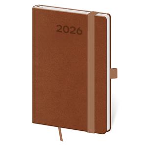 Týždenný vreckový diár 2026 Print Pop - mousse