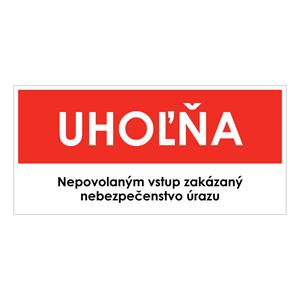 Uhoľňa,plast 1mm,190x90mm