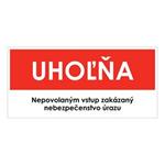 Uhoľňa,plast 1mm,190x90mm