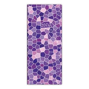 Vreckový diár 2026 mesačný - Napoli - design 1