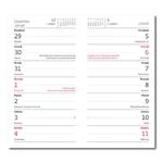 Vreckový diár 2026 SK dvojtýždňový - Torino - bordó