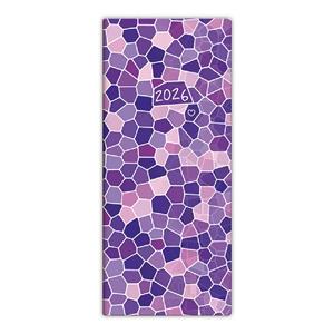 Vreckový diár 2026 SK mesačný - Napoli - design 1