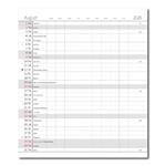 Vreckový diár 2026 SK mesačný - Torino - čierna