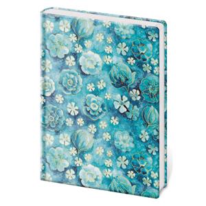 Zápisník Vario A4 linajkový - Flower